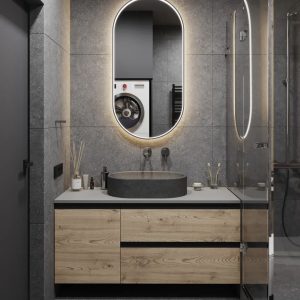 Stainless Steel Bathroom Vanity