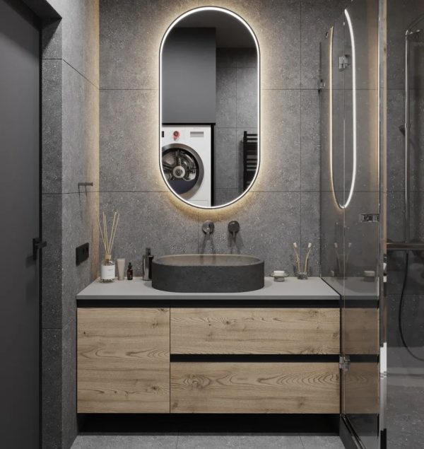 Stainless Steel Bathroom Vanity