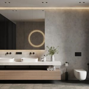 Stainless Steel Bathroom Vanity