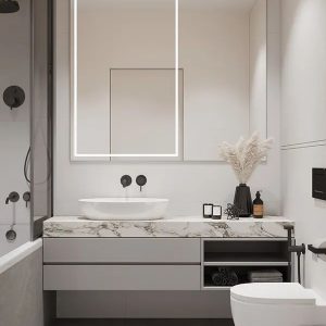 Stainless Steel Bathroom Vanity