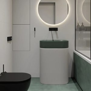 Stainless Steel Bathroom Vanity