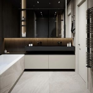 Stainless Steel Bathroom Vanity